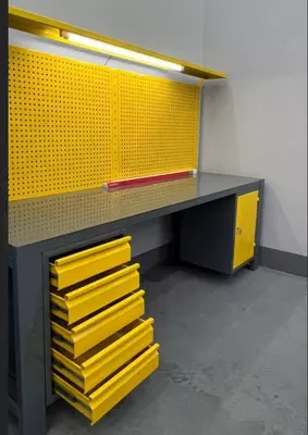 Верстак стол с двумя тумбами