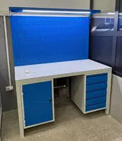Верстак стол с одной тумбой