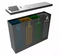 2 500 000 so'm Uchta bo‘linmaga ega bo‘lgan metall axlat qutilari