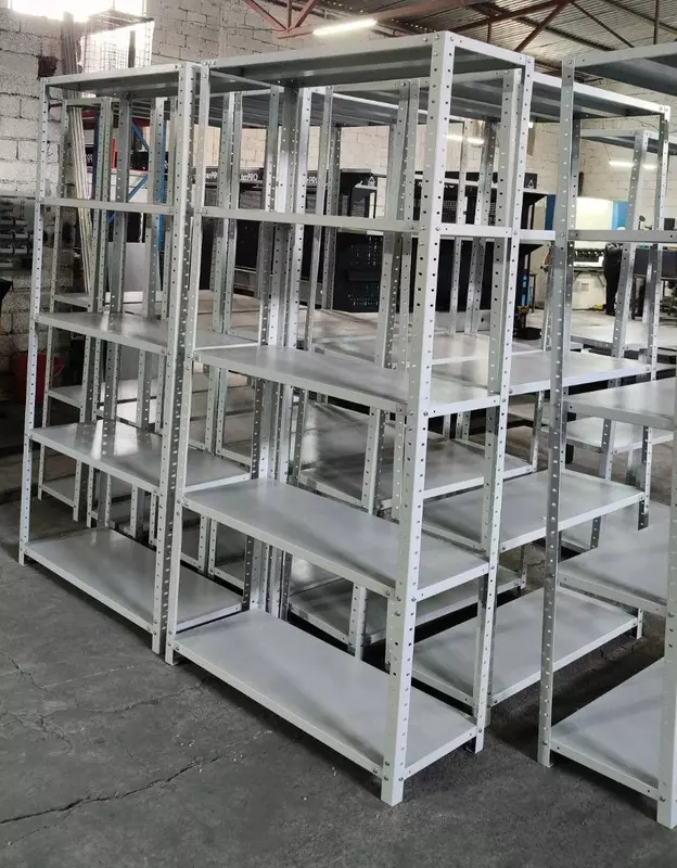 Производственный металлический стеллаж SHEETMETALL 4 полки  толщ. мет. 0.6/1.8 мм  2000×1000×400 мм