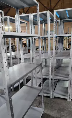 Производственный металлический стеллаж "SHEETMETALL" 6 полок