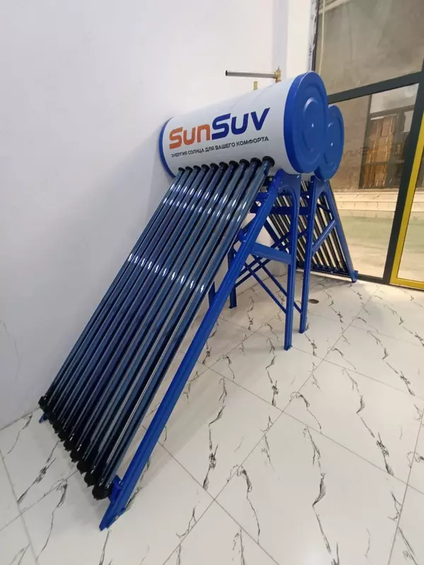 от {0} сум Солнечный водонагреватель под давлением 100л.