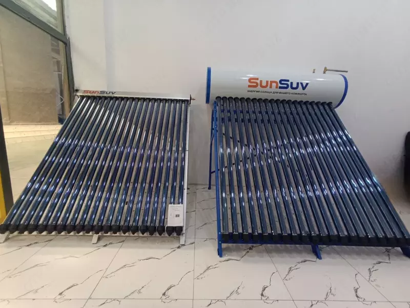 {0} so'mdan Kollektor. Splin. Quyosh suv isitgichi.