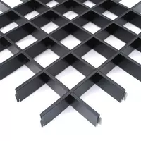 Потолки грильято.Профиль: 30х10 Ячейки: 100х100. Vero Ceiling