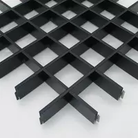 Потолки грильято с профилем 50×10 и ячейками 150×150 мм - 131 891 сум