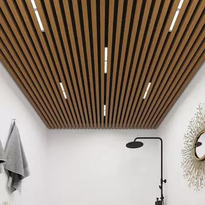 Реечный потолок "Дерево" — 227, 60×75