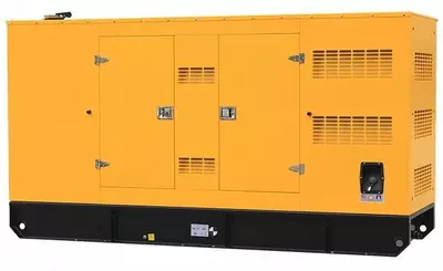 в шумозащитном кожухе