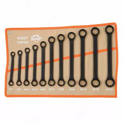 Набор универсальных накидных ключей от 8 мм до 32 мм (11 шт) - 1 330 000 сум / компл