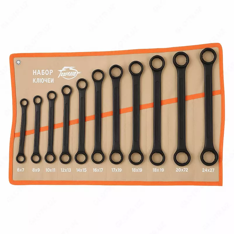 Набор универсальных накидных ключей от 8 мм до 32 мм (11 шт) - 1 330 000 сум