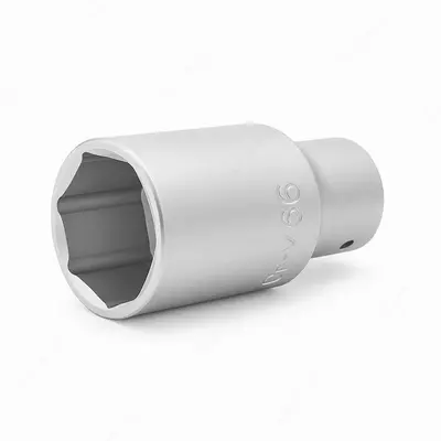 Головка торцевая глубокая на 65 мм, 6-ти гранная Головка торцевая глубокая на 65 мм, 6-ти гранная