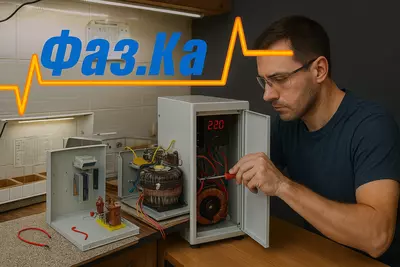Профессиональный ремонт стабилизаторов напряжения всех видов Фаз.Ка