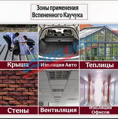 Вспененный каучук (Импортный) Оптом и розница