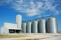 Силосы для зерна. - Силосы для зерна