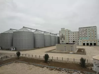 Силосы для зерна.