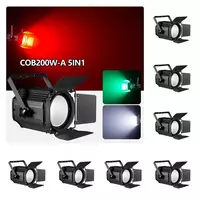 Профессиональный сценический прожектор COB 200W-A-5in1 LED
