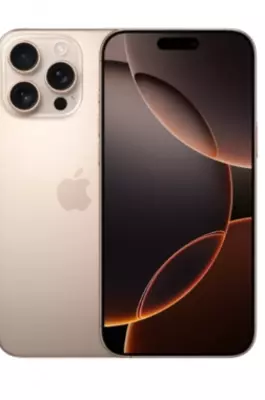 Apple smartfoni iPhone 16 Pro Max 512GB (1 SIM + 1 eSim) Desert Titanium