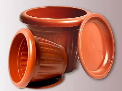 Цветочные горшки круглые