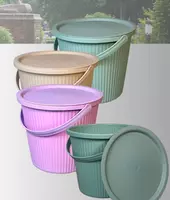 Ведра серии PRO с крышкой и без крышки