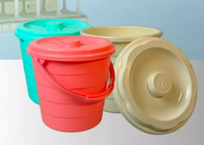 Ведра серии «Ф» с крышкой и без