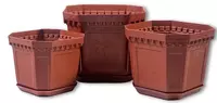 по запросу Цветочный горшок квадратный №2 объёмом 4 литра