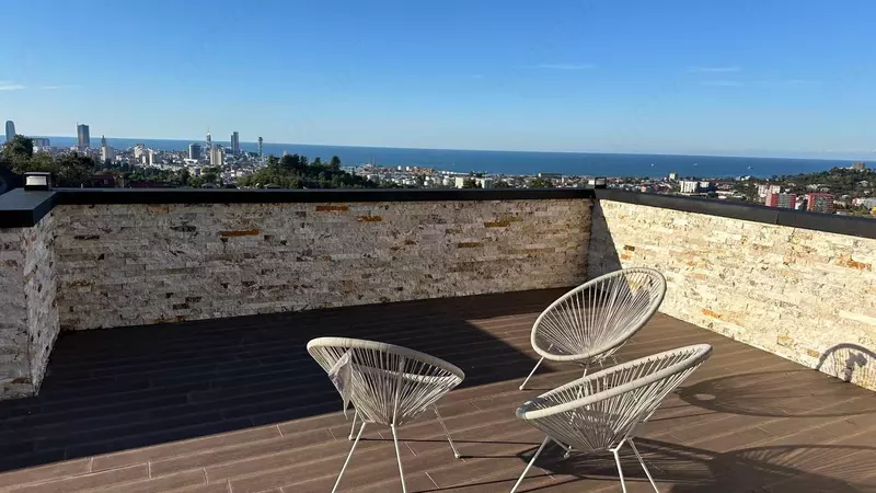 Роскошная вилла с панорамным видом на море в Грузии в городе Батуми