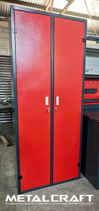 Металлический шкаф для СТО и производственных цехов