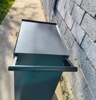 Asbob aravachasi (mobil) "Metalcraft", metall, 940x600(770)x450 mm, 7 quti, sig'imi 50 kg gacha (kulrang/sariq)