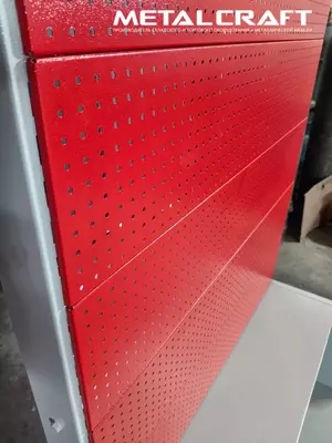 Металлический торговый стенд (перфорированный) "Metalcraft" TMA