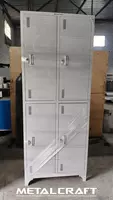 Металлический производственный шкаф для одежды "Metalcraft" ШРМ–2/4