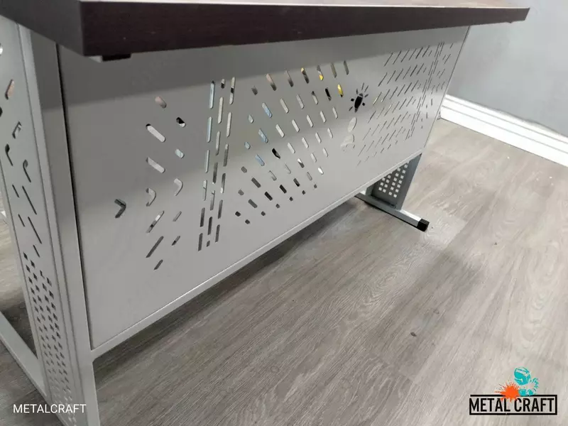 Школьная парта с двумя стульями "Metalcraft" 2-х местная, ЛДСП 16 мм