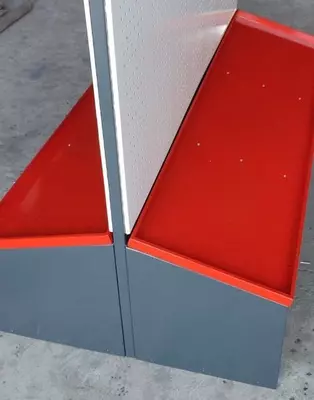 Металлический торговый стеллаж (перфорированный) "Metalcraft" EPA