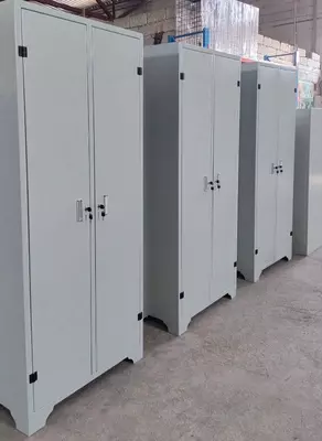 Металлический шкаф (двухдверный) для документов "Metalcraft" 5 полок, 800х400х2000 мм