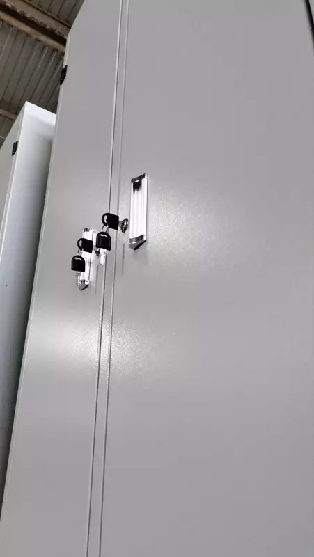 Металлический шкаф (двухдверный) для документов "Metalcraft" 5 полок, 800х400х2000 мм