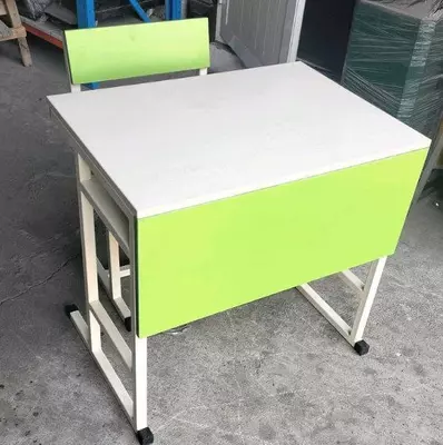 Школьная парта с одним стулом "Metalcraft" одноместная, ЛДСП 16 мм