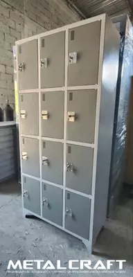 Металлический производственный шкаф "Metalcraft" 12 ячеек, 2000x900x400 мм