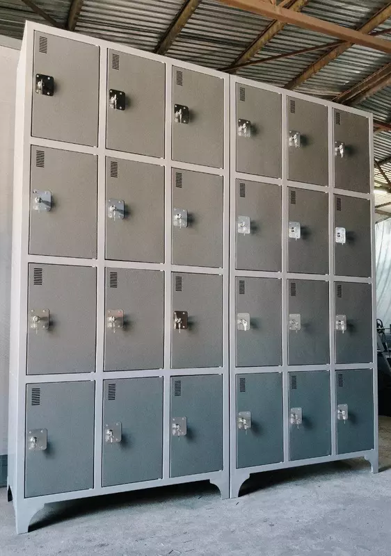 Metall ishlab chiqarish shkafi "Metalcraft" 12 hujayra, 2000x900x400 mm