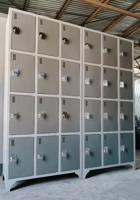 Металлический производственный шкаф "Metalcraft" 12 ячеек, 2000x900x400 мм