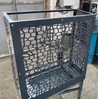 Декоративная металлическая корзина "Metalcraft" для наружного блока кондиционера (марки 07/09/12) Только в розницу