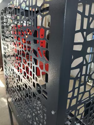 Декоративная металлическая корзина "Metalcraft" для наружного блока кондиционера (марки 07/09/12)