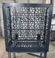 Декоративная металлическая корзина "Metalcraft" для наружного блока кондиционера (марки 07/09/12) - METALCRAFT