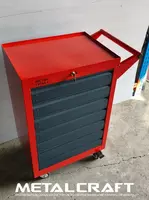 7 ящ. г/п до 50 кг (Серая/красная)