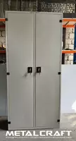Металлический шкаф (двухдверный) для документов "Metalcraft" 6 полок