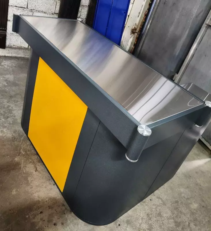 Кассовый бокс (нерж. сталь) "Metalcraft" 1200 Универсал, без накопителя