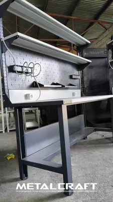 Металлический монтажный стол "Metalcraft"