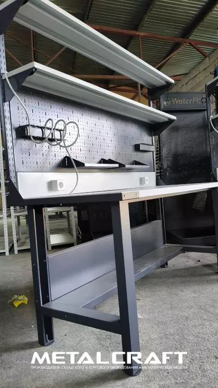 Металлический монтажный стол "Metalcraft"