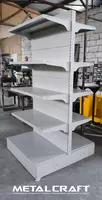 METALCRAFT - Металлический торговый стеллаж (двухсторонний) "Metalcraft"
