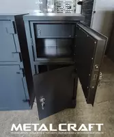 по запросу Металлический бухгалтерский шкаф с трейзером "Metalcraft" 2 секции