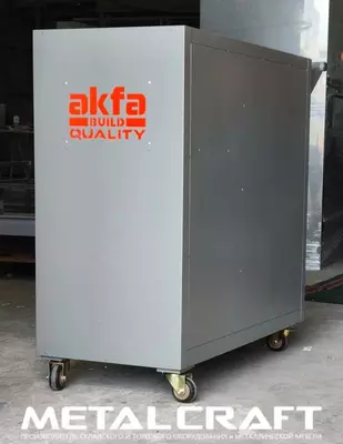 Инструментальная тележка (мобильная) Metalcraft металл 1000x475x980 мм 8 ящ. 2 полки - METALCRAFT
