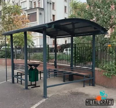 Металлическая сборно-разборная беседка "MetalCraft" 3000х3000 мм