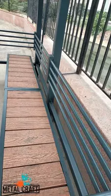 Металлическая сборно-разборная беседка "MetalCraft" 3000х3000 мм